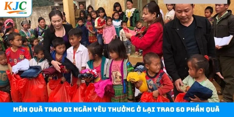 Liên minh tặng quà thiện nguyện cho người dân tại Lạng Sơn