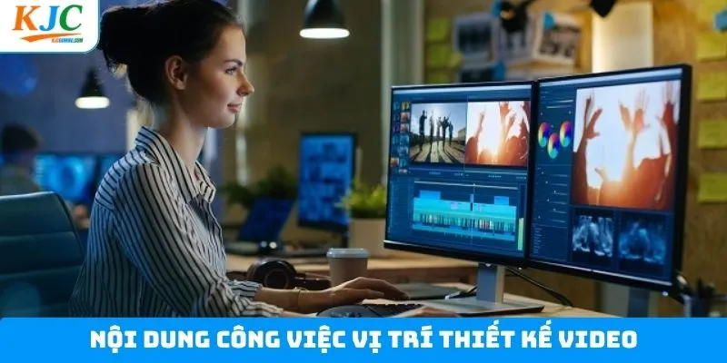 Công việc cụ thể của một nhân sự xây dựng video