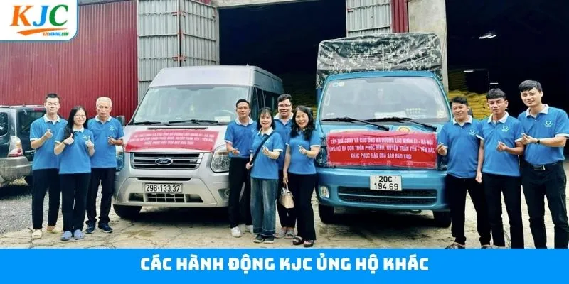 Khám phá những đóng góp cho xã hội từ KJC ủng hộ