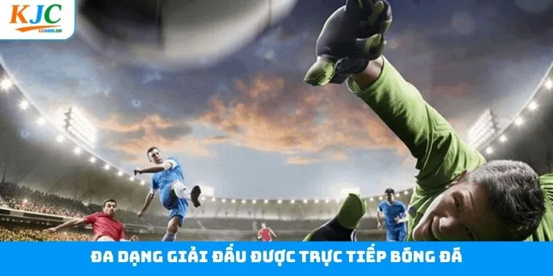 Trực tiếp bóng đá đầy đủ các giải đấu từ lớn tới nhỏ