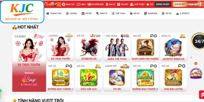 Các sản phẩm giải trí hàng đầu tại MM88