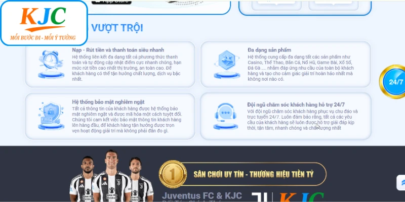 Các tính năng tạo nên thế mạnh cho RR88